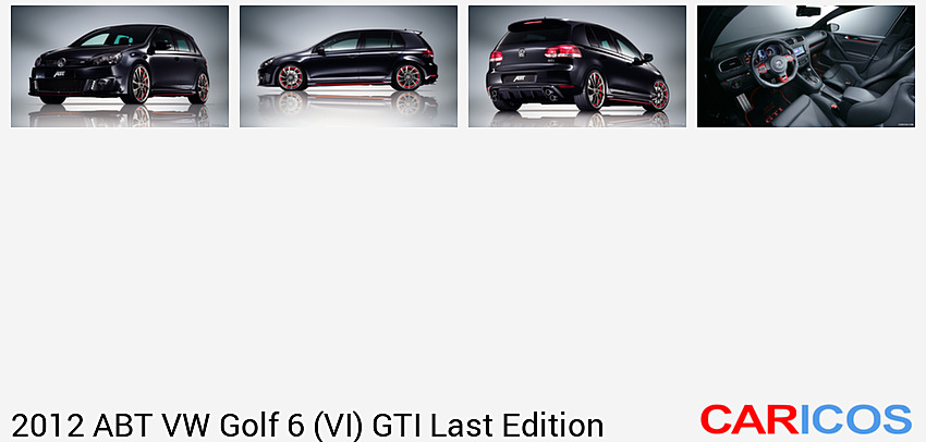Abt Volkswagen Golf VI GTI 260/300 HP - autoevolution