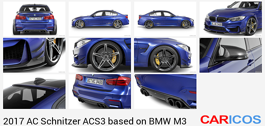 AC Schnitzer ACS3 based on BMW M3 | 2017MY