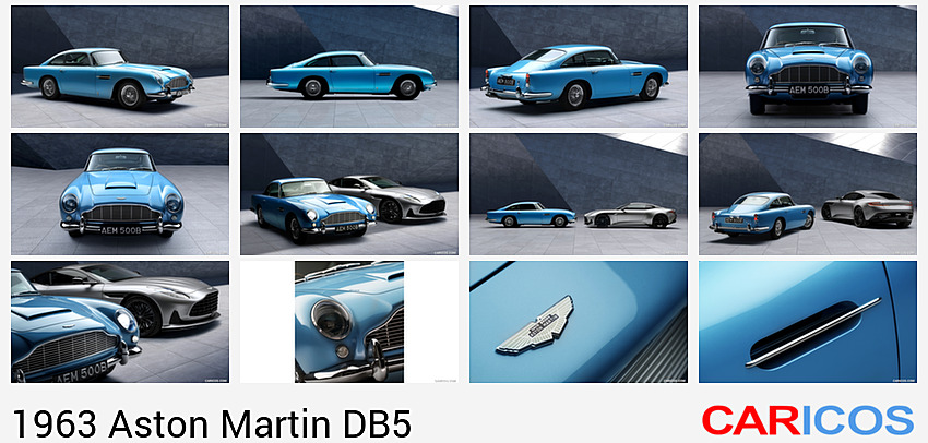 Aston Martin DB5 celebrates 60th anniversary