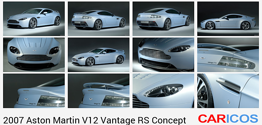 Aston Martin V12 Vantage RS Concept  | Front Left Quarter 