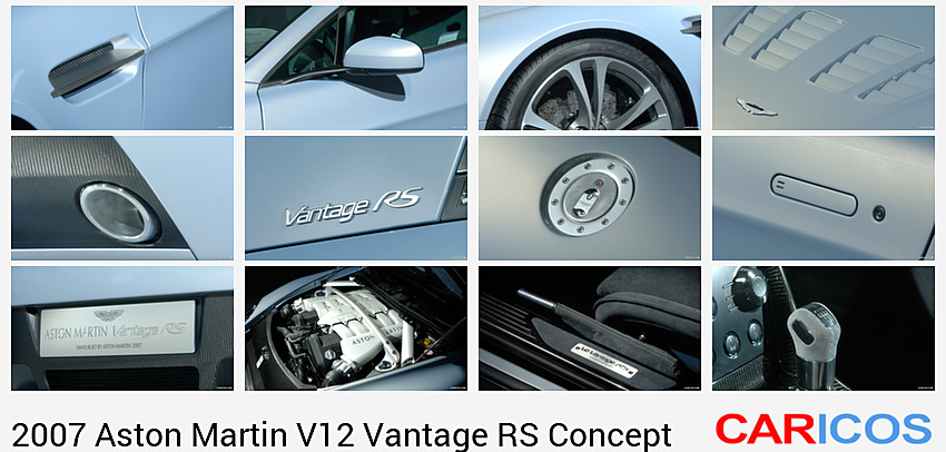 Aston Martin V12 Vantage RS Concept  | Close-up