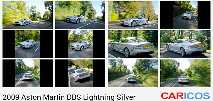 Aston Martin DBS Lightning Silver (2009)  | Front Left Quarter 
