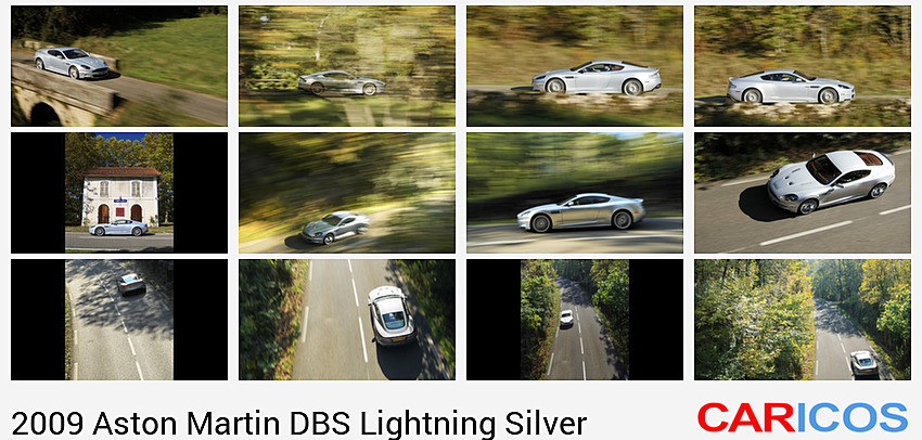 Aston Martin DBS Lightning Silver (2009)  | Front Right Quarter 