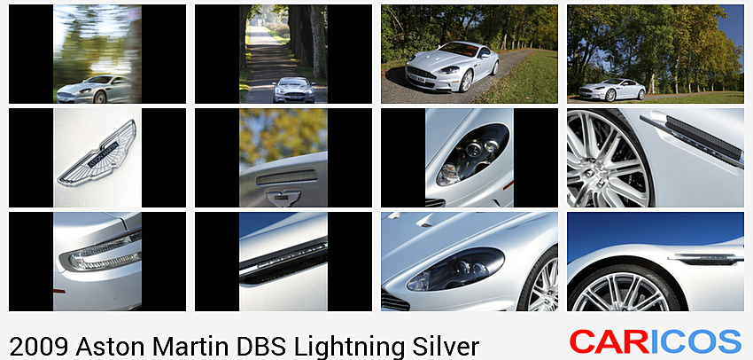 Aston Martin DBS Lightning Silver (2009)  | Front Left Quarter 