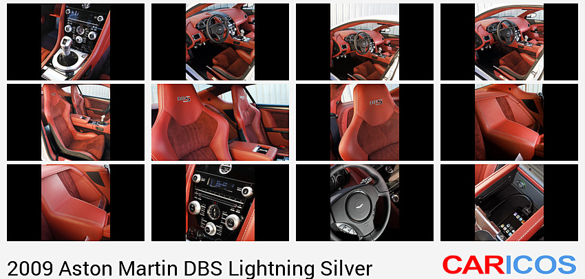 Aston Martin DBS Lightning Silver (2009)  | Interior, Close-up