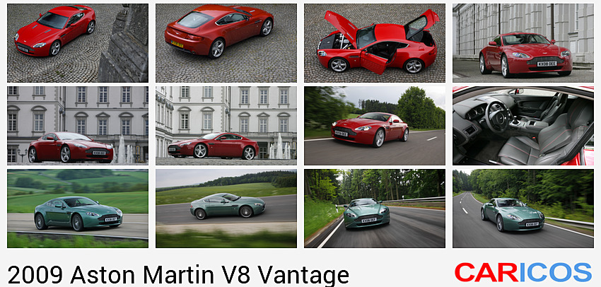 Aston Martin V8 Vantage Fire Red | Front