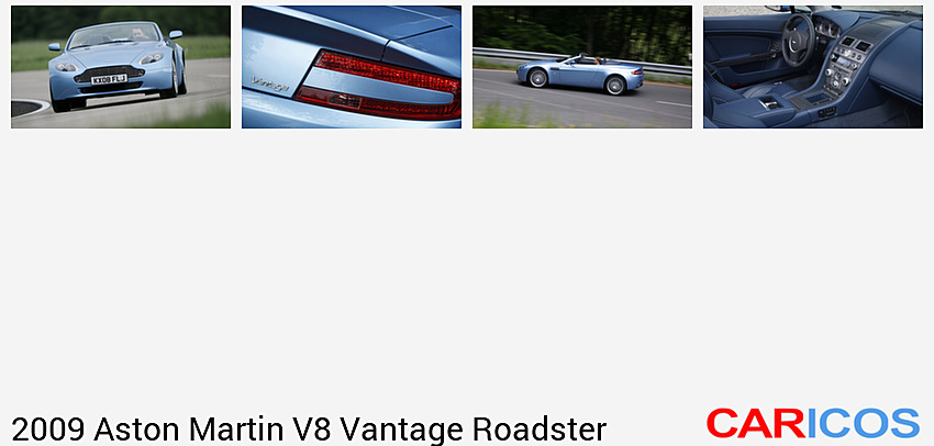 Aston Martin V8 Vantage Roadster Glacial Blue | Front
