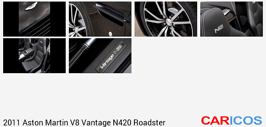 Aston Martin V8 Vantage N420 Roadster | 2011MY |   | Badge