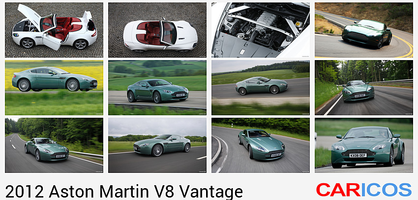 Aston Martin V8 Vantage (2012) Roadster | Top
