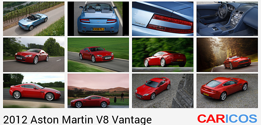 Aston Martin V8 Vantage (2012) Roadster | Top