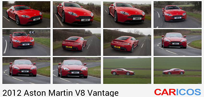Aston Martin V8 Vantage Coupe (2012) Dynamic Red  | Front
