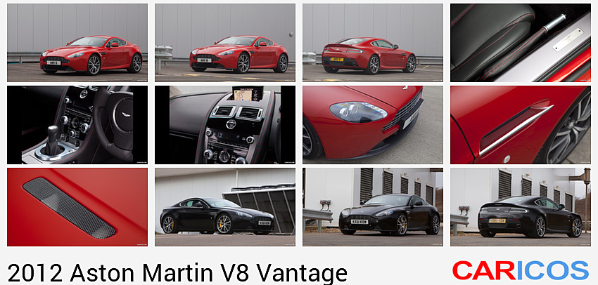 Aston Martin V8 Vantage Coupe (2012) Dynamic Red  | Front