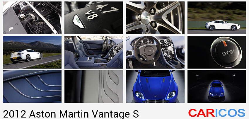 Aston Martin Vantage S | 2012MY | Stratus White | Engine