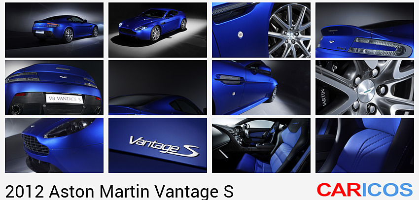 Aston Martin Vantage S | 2012MY | Cobalt Blue | Rear