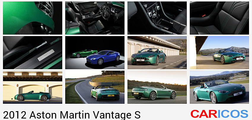 Aston Martin Vantage S | 2012MY | Roadster Viridian Green | Detail