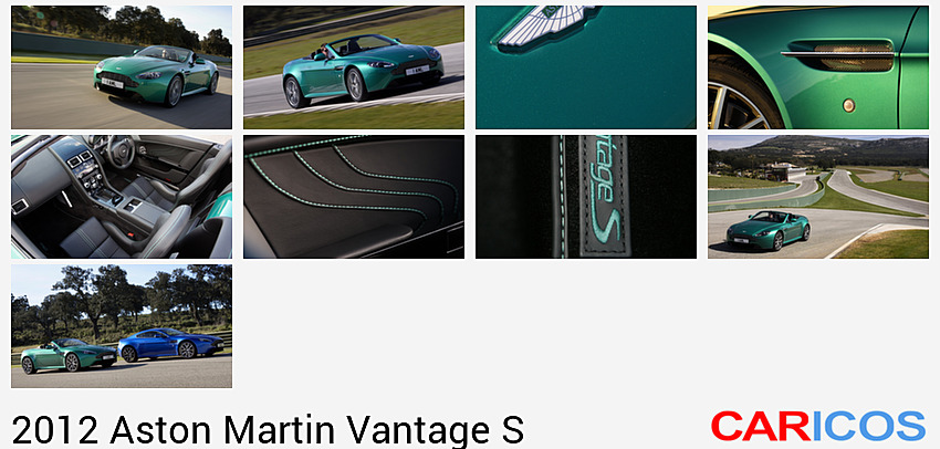 Aston Martin Vantage S | 2012MY | Roadster Viridian Green |