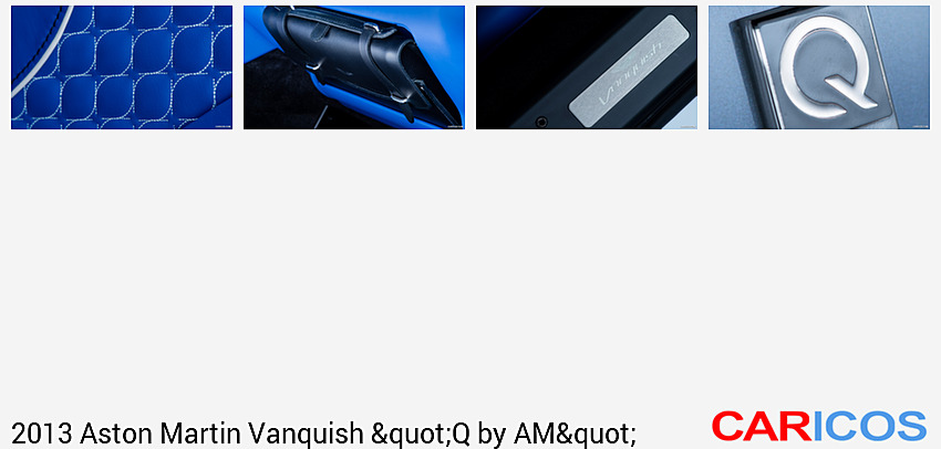 Q by Aston Martin | 2013 Vanquish  | Interior Detail