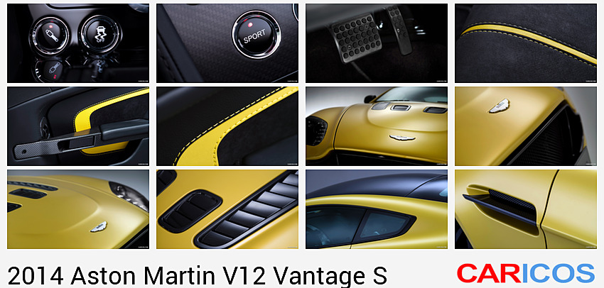Aston Martin V12 Vantage S (2014)  | Interior Detail