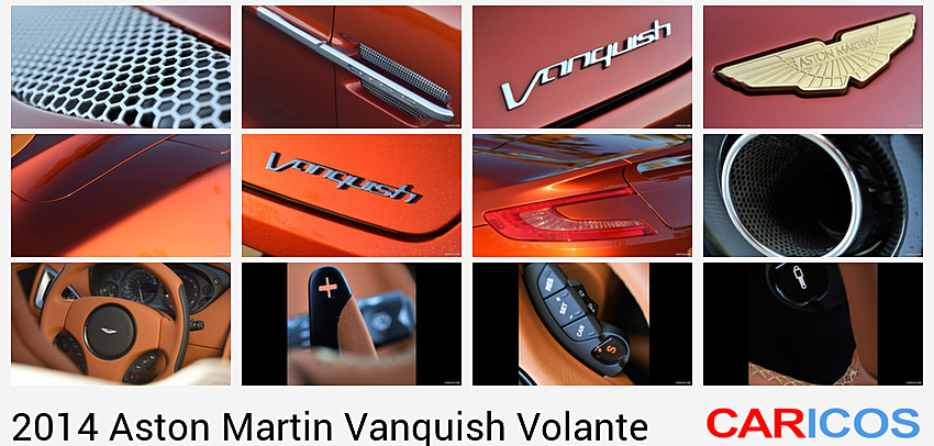Aston Martin Vanquish Volante | 2014MY |  Red Ember  | Detail