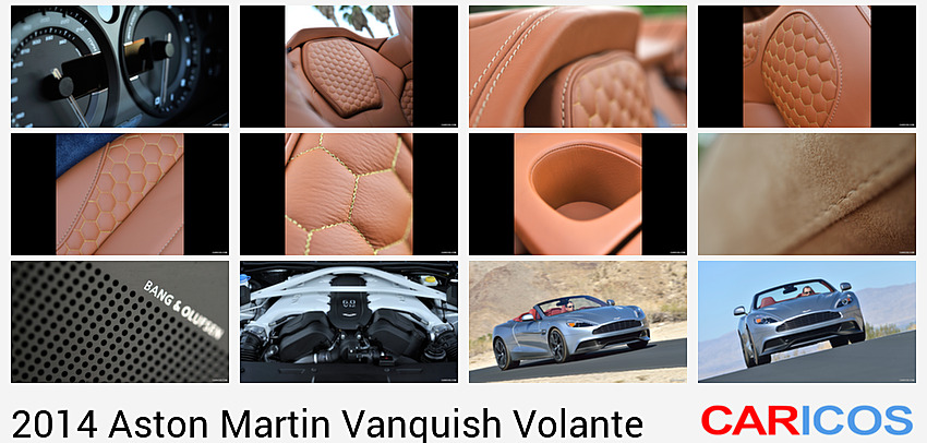 Aston Martin Vanquish Volante | 2014MY |  Red Ember  | Instrument Cluster