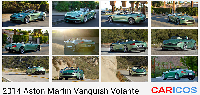 Aston Martin Vanquish Volante | 2014MY |  Appletree Green  | Side