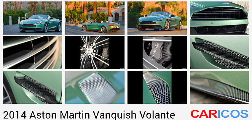 Aston Martin Vanquish Volante | 2014MY |  Appletree Green  | Front