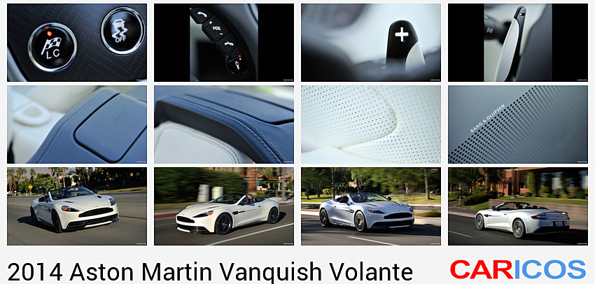 Aston Martin Vanquish Volante | 2014MY |  Appletree Green  | Interior Detail