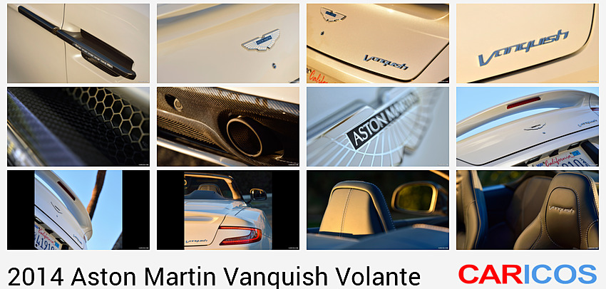 Aston Martin Vanquish Volante | 2014MY |  Morning Frost White  | Detail