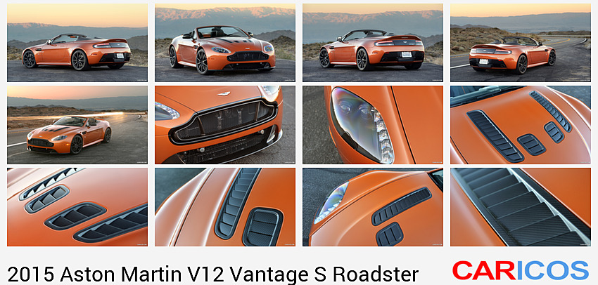 Aston Martin V12 Vantage S Roadster | 2015MY |  (Madagascar Orange)  | Rear