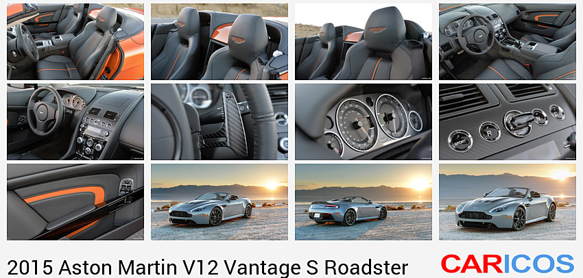 Aston Martin V12 Vantage S Roadster | 2015MY |  (Madagascar Orange)  | Interior