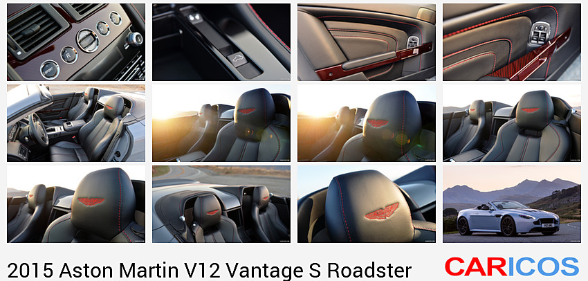 Aston Martin V12 Vantage S Roadster | 2015MY |  (China Grey)  | Interior Detail
