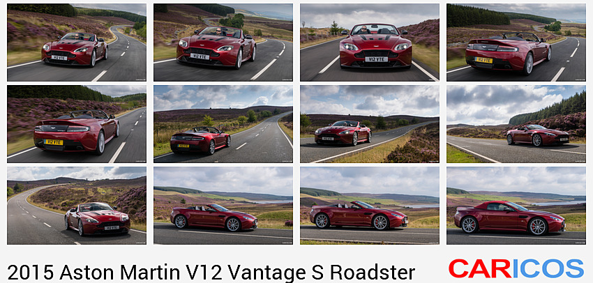 Aston Martin V12 Vantage S Roadster | 2015MY |  (Diavolo Red, UK-Spec)  | Front