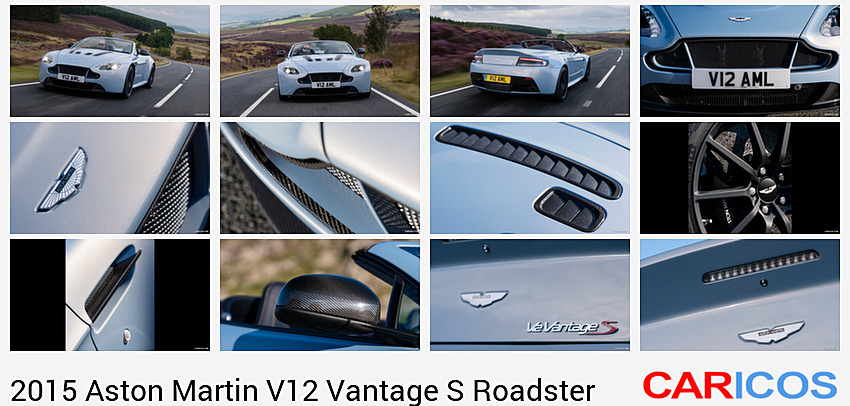 Aston Martin V12 Vantage S Roadster | 2015MY |  (Mako Blue, UK-Spec)  | Front