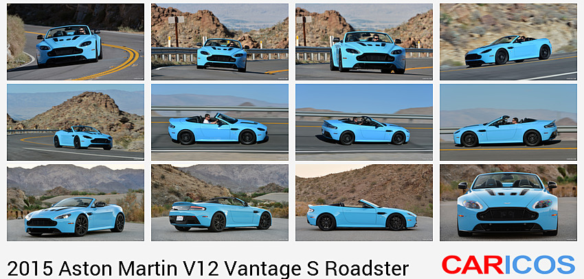 Aston Martin V12 Vantage S Roadster | 2015MY |  (Mako Blue)  | Front