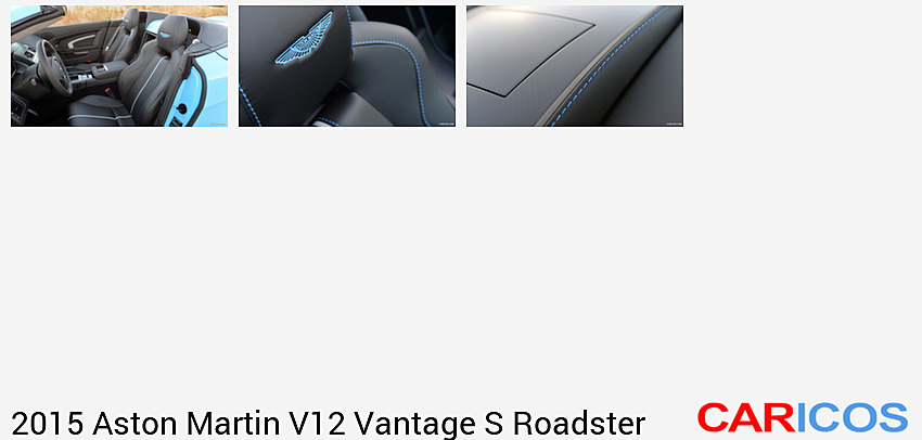 Aston Martin V12 Vantage S Roadster | 2015MY |  (Mako Blue)  | Interior