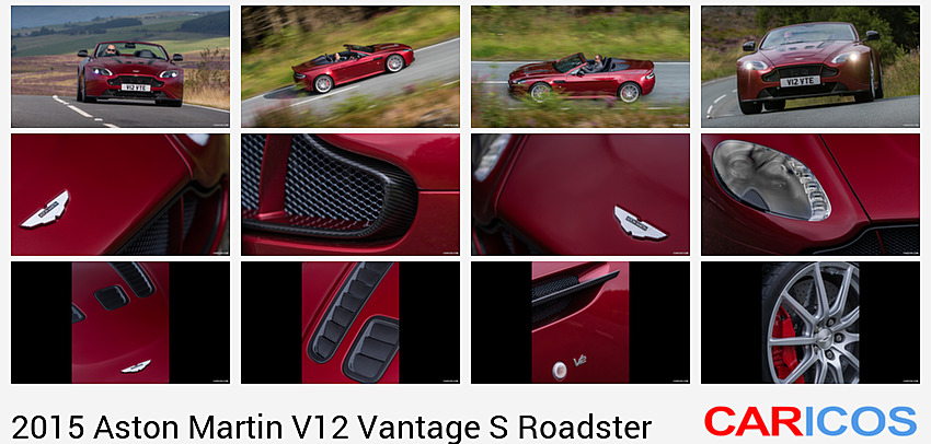 Aston Martin V12 Vantage S Roadster | 2015MY |  (Diavolo Red, UK-Spec)  | Front