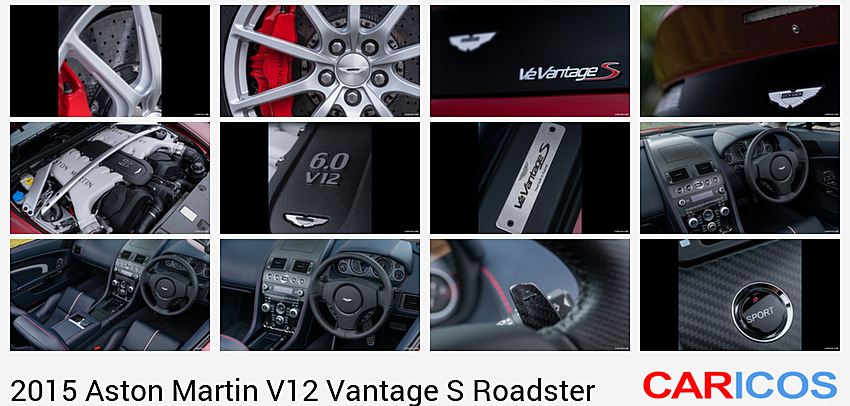 Aston Martin V12 Vantage S Roadster | 2015MY |  (Diavolo Red, UK-Spec)  | Brakes