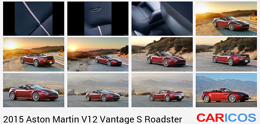 Aston Martin V12 Vantage S Roadster | 2015MY |  (Diavolo Red, UK-Spec)  | Interior Detail