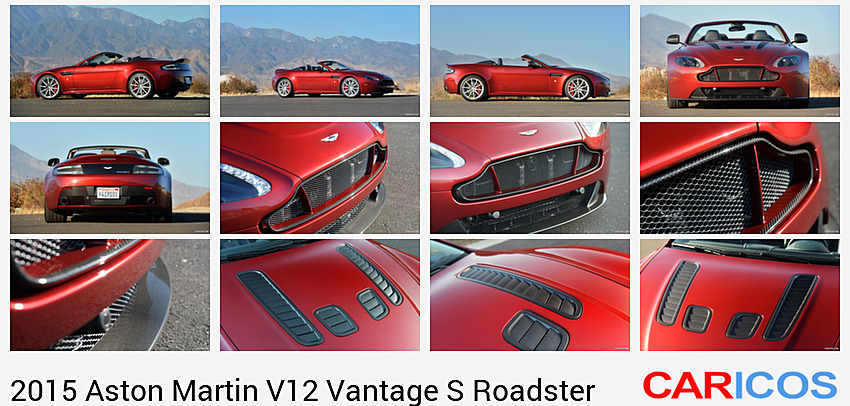 Aston Martin V12 Vantage S Roadster | 2015MY |  (Diavolo Red)  | Side
