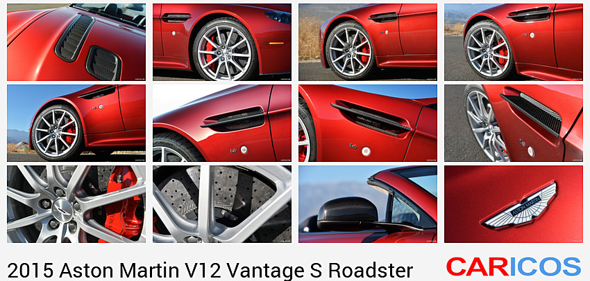Aston Martin V12 Vantage S Roadster | 2015MY |  (Diavolo Red)  | Hood