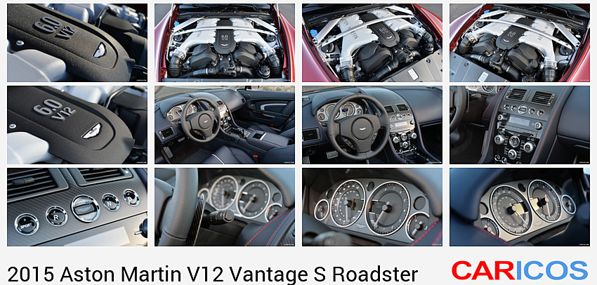 Aston Martin V12 Vantage S Roadster | 2015MY |  (Diavolo Red)  | Engine