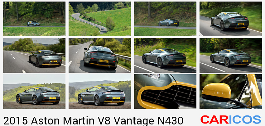 Aston Martin V8 Vantage N430 | 2015MY |  Alloro Green | Side