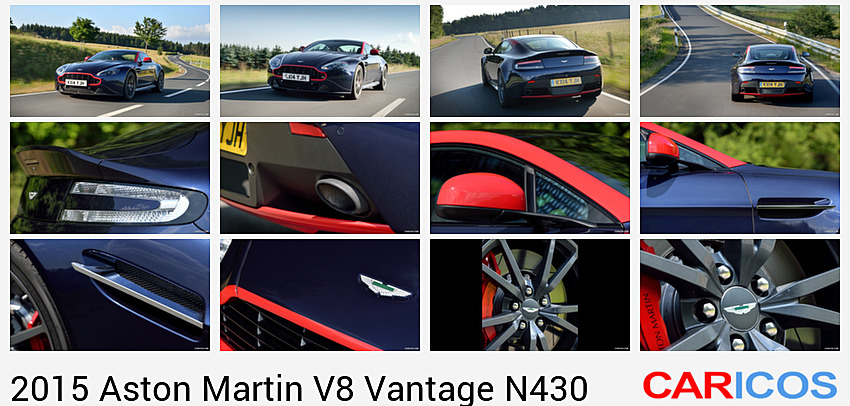 Aston Martin V8 Vantage N430 | 2015MY |  Mariana Blue | Front