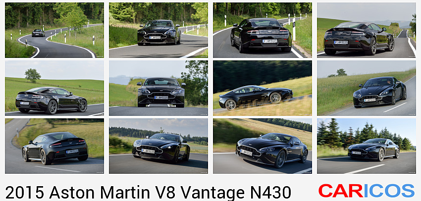 Aston Martin V8 Vantage N430 | 2015MY |  Jet Black | Rear