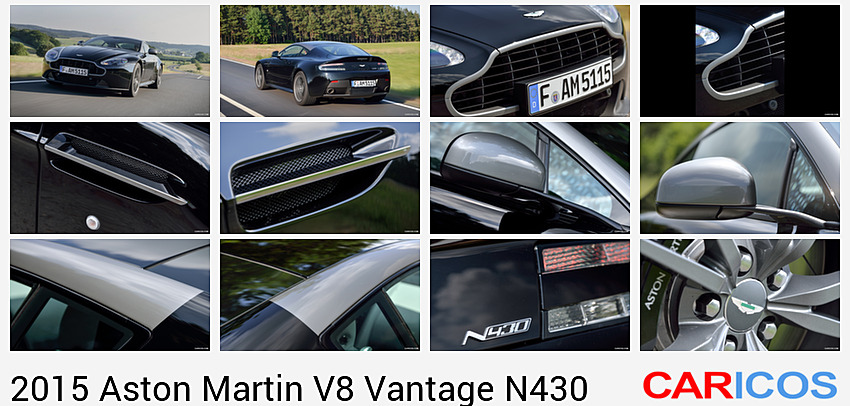 Aston Martin V8 Vantage N430 | 2015MY |  Jet Black | Front