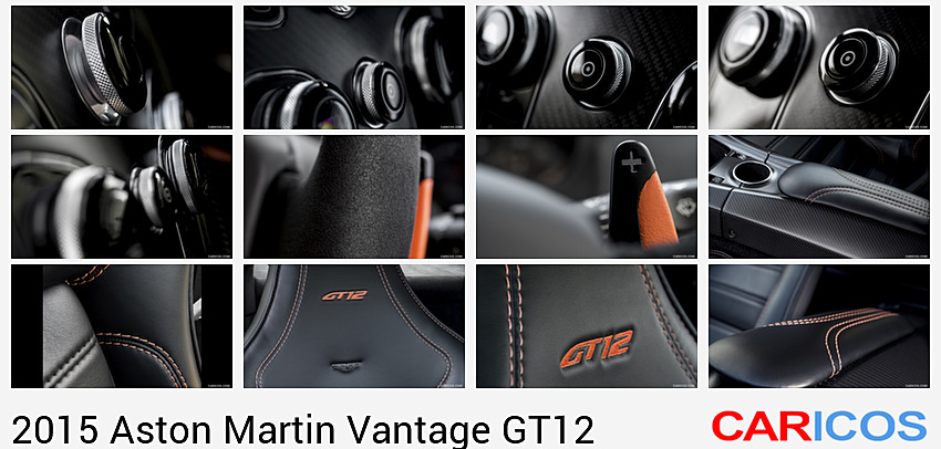 Aston Martin Vantage GT12 | 2015MY |   | Interior Detail