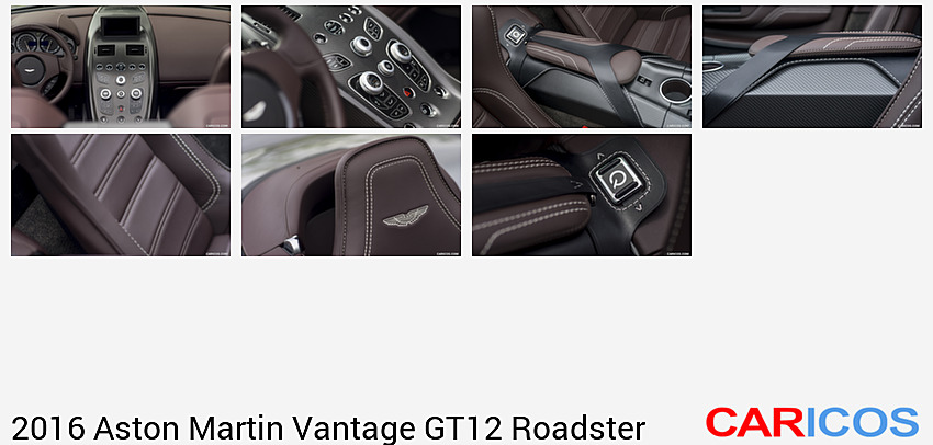 Aston Martin Vantage GT12 Roadster | 2016MY | Central Console