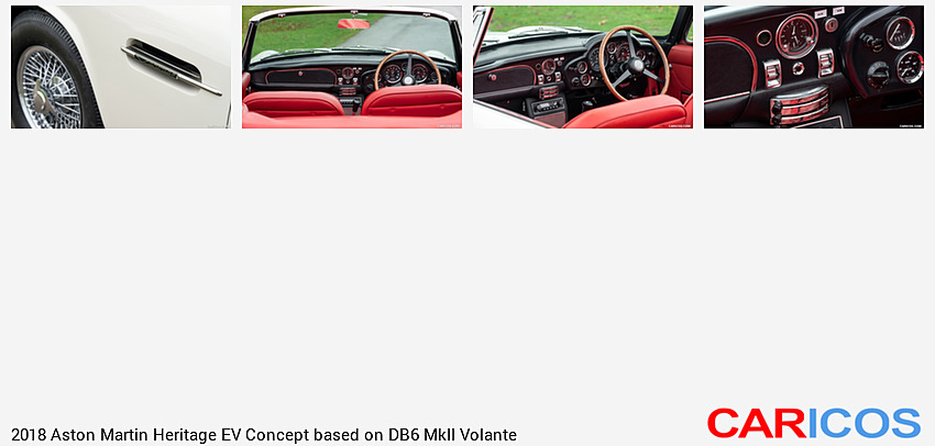 Aston Martin Heritage EV Concept based on DB6 MkII Volante | 2018MY | Detail