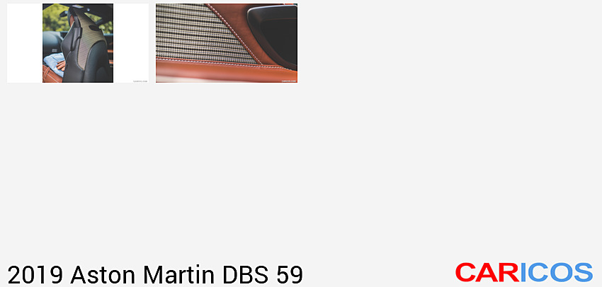 Aston Martin DBS 59 | 2019MY | Interior, Seats