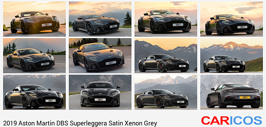 Aston Martin DBS Superleggera Satin Xenon Grey | 2019MY | Front